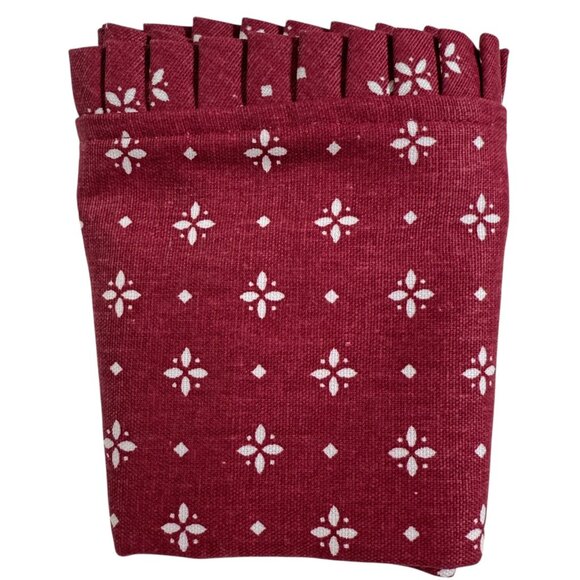 Longaberger Traditional Large Berry Basket Liner Red Stand Up NOS Vintage 90s - Picture 1 of 5